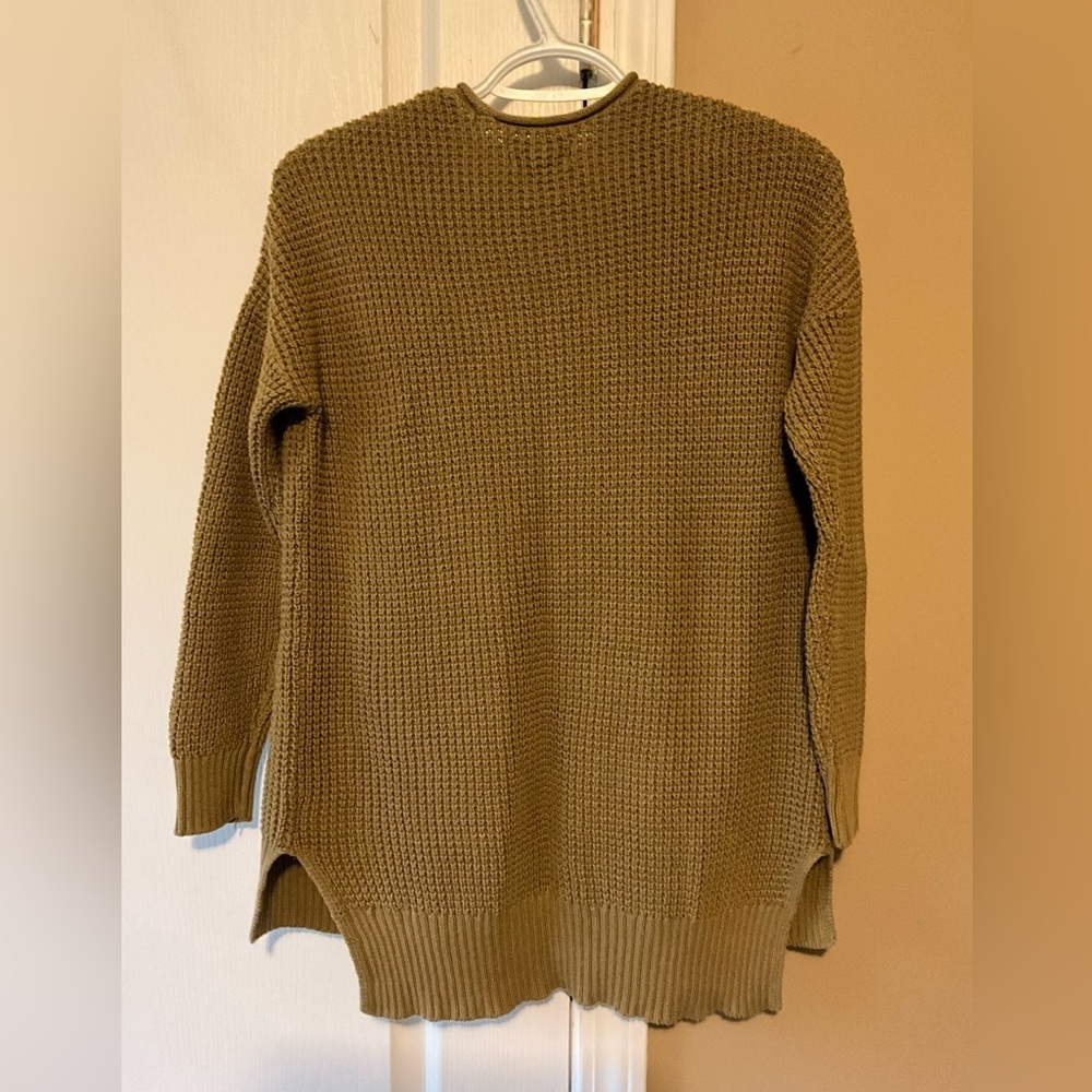 Universal Thread Green Open Front Cardigan Women’s Size XS - Picture 2 of 7
